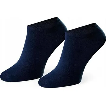Pánské ponožky PONOŽKY BAMBUSOVÉ ŤAPKY 38-40 TMAVĚ MODRÉ