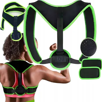 Korektor držení těla Mawe černý, vel univerzální