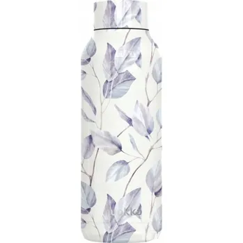 Termoska Quokka Solid - Termoska z nerezové oceli 510 ml (Gray Bouquet)