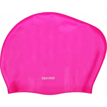 Plavecká čepice Plavecká čepice Silikonová Aqua-sport růžová