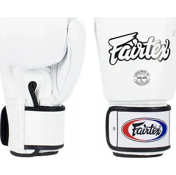 Boxerské rukavice Boxerské rukavice Fairtex BGV1 Bílé 10 oz