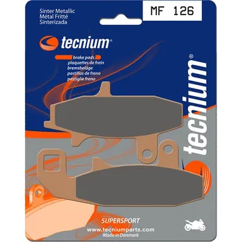 Nářadí na motocykly Brzdové destičky TECNIUM Street Performance Sintered Metal - MF126 MF126