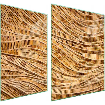 Obraz Skleněná ochranná deska na sporák 70x52 Abstrakt