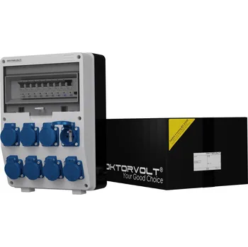 Rozvaděč Staveništní rozvaděč TD-S/FI 8x230V zásuvky Mennekes Doktorvolt DV-0373-F