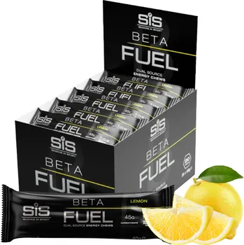 Energetická želé tyčinka SIS Beta Fuel Chew 20x60g Sacharidy Žvýkací Citronová