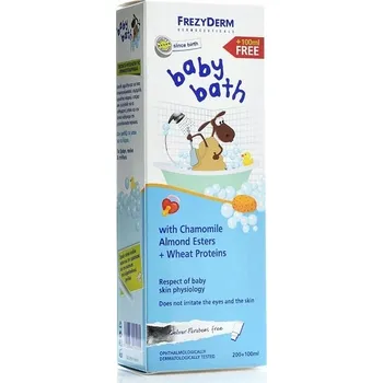 1x Pěnová koupel pěna do koupele FREZYDERM Baby Bath Safety & Care 300 ml