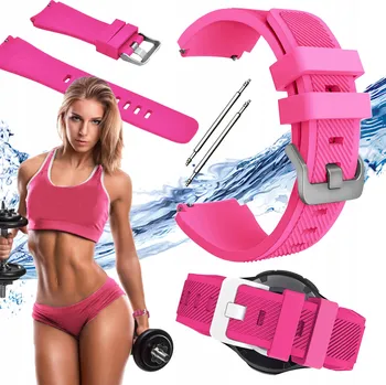 Příslušenství k chytrým hodinkám Řemínek pro Huawei Watch GT 3 Pro Sport 46mm chytré hodinky růžový řemínek 22mm