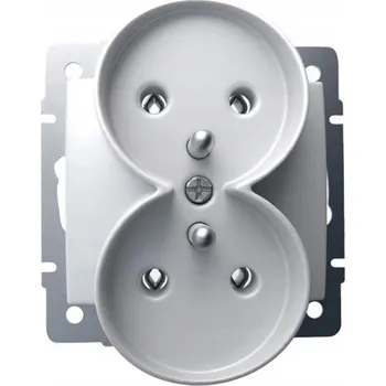 Elektrická zásuvka Bílá nástěnná Elektrická Zásuvka Kanlux