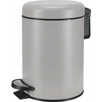 Odpadkový koš Kleine Wolke One Koš do koupelny 3L, kov šedá matná