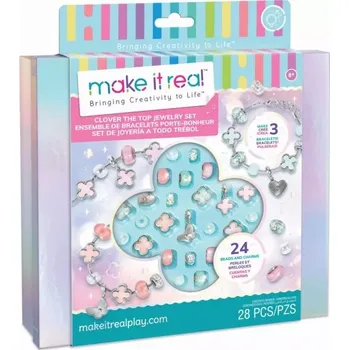 Hračka MAKE IT REAL Jewelery set kreativní sada výroba dětské bižuterie 131734x