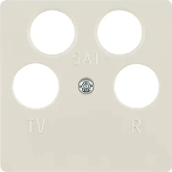 Elektrická zásuvka Anténní zásuvka nástěnná Hager béžová 148402