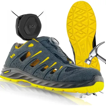 Pracovní obuv Pracovní sandály VM Footwear Ochranné sandály VM FOOTWEAR BILBAO S1 FO SR ESD velikost 43