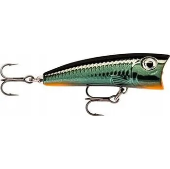 Umělá nástraha WOBLER RAPALA ULTRA LIGHT POP 4 CM KARBONOVÝ