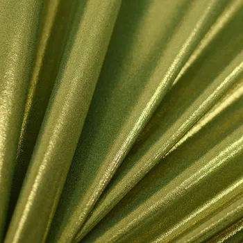 Úplet olivový, zlatý lesk, š.145