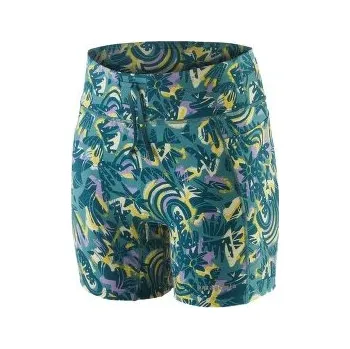 Dámské kraťasy Patagonia Endless Run Shorts Women Wild Botanist: Wetland Blue zelená M