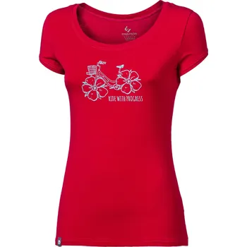 Dámské tričko PROGRESS VÝPRODEJ OS LIBERTA "FLOWBIKE" 24IJ Barva: mint, Velikost: M