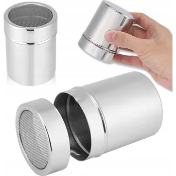 Dávkovač mýdla NÁDOBA DÁVKOVAČ S SÍTKEM NA MOUČKOVÝ CUKR, POSYPKY, KAKAO A SKOŘICI