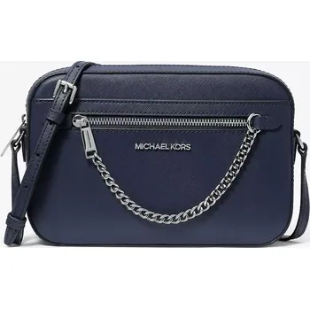 Kabelka MICHAEL KORS kabelka, crossbody Jet Set Large Saffiano modrá