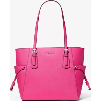 MICHAEL KORS dámská kožená velká kabelka Voyager růžová