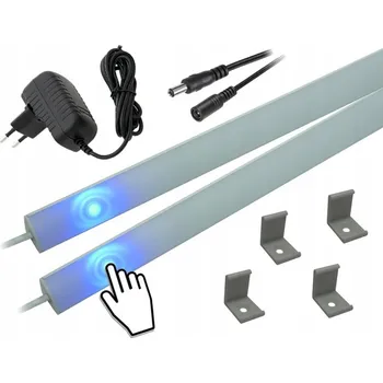 LED osvětlení Rohová LED lišta pod linku 2x160 cm s NASTAVENÍM