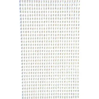 Nalepovací kamínky dpCraft 3 mm 806 ks - pastelové s duhovými odlesky