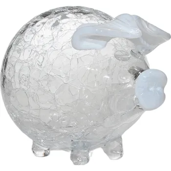 Obraz Pokladnička prasátko s bílýma ušima KRAKLA, ručně dělaná, na dárek, trezor, GIFT XS