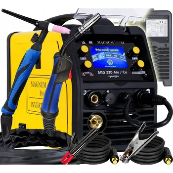 Svářečka Svářečka MIG/MAG, MMA, TIG Magnum 40-200 A 230 V