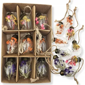 Velikonoční dekorace Velikonoční závěs s květinami