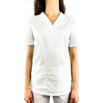 Dámská halenka Zdravotnická halenka Scrubs DuduMed Bílá L
