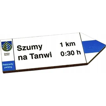 Obraz Magnet cedulka ze stezky ŠUM NA TANWI Roztoče