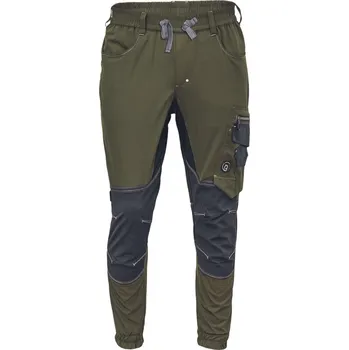 Cerva Neurum Cls Pánské pracovní kalhoty 03520110 tm.olivová XXL