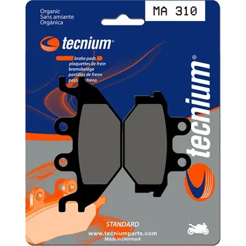 Nářadí na motocykly Brzdové destičky TECNIUM Street Organic - MA310 MA310