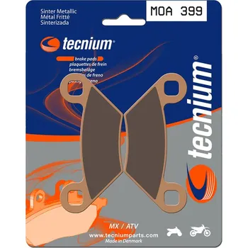 Nářadí na motocykly Brzdové destičky TECNIUM MX/ATV ze slinutého kovu - MOA399 MOA399
