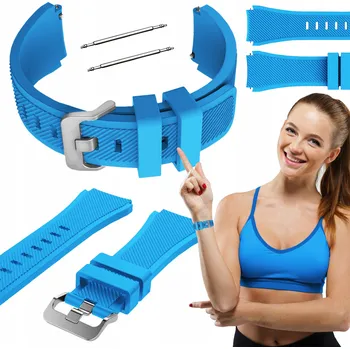 Řemínek na hodinky Řemínek ChronSmarta pro Xiaomi 22mm modrý