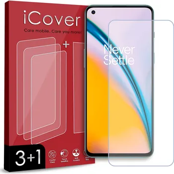 Pouzdro na mobilní telefon 3+1 HYBRIDNÍ SKLO RYCHLÁ NA TELEFON DISPLEJ PRO ONEPLUS NORD 2