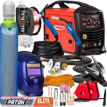 Svářečka Svářecí poloautomat WELDMAN MISTRAL MIG 200 MAG MMA TIG 230V 200A IGBT