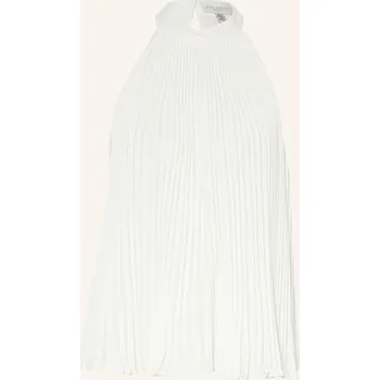 Ted Baker Dámský Halenkový Top Jamaya S Plisováním, bílá, 38