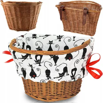 košík na kolo Přední košík na kolo Reverse Hnědý