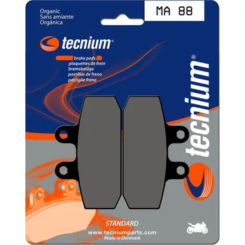 Nářadí na motocykly Brzdové destičky TECNIUM Street Organic - MA88 MA88