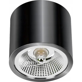 Stropní přisazené svítidlo Spectrum LED 40 W GU10 12 cm černé