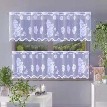 Záclona WISAN Vitrážová záclona bílá 50 cm