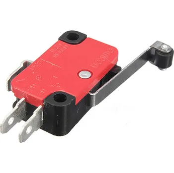 vypínač LaskaKit_cz Mikrospínač s pákou a kladkou V-156-1C25 15A 250VAC