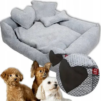 Pelíšek pro psa Matrace pro psy Amibelle šedá 60 cm x 50 cm