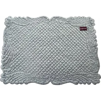 prostírání Prostírání 35/50 cm OBDÉLNÍKOVÉ sametové STŘÍBRNÁ INSPIRACE