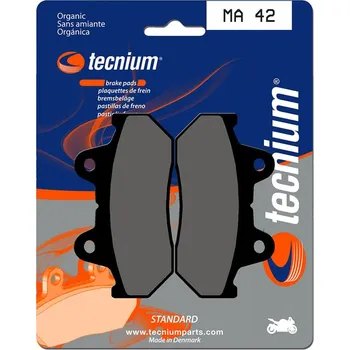 Nářadí na motocykly Brzdové destičky TECNIUM Street Organic - MA42 MA42