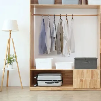 Úložný box Úložný box, látkový, 50x30x25 cm, antracitový