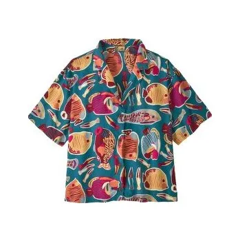 Dámská košile Patagonia Tidal Threads Shirt Wrasse: Wetland Blue modrá L