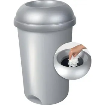 Odpadkový koš Šedý plastový odpadkový koš na tříděný odpad 50 l – Addis ID_1720218