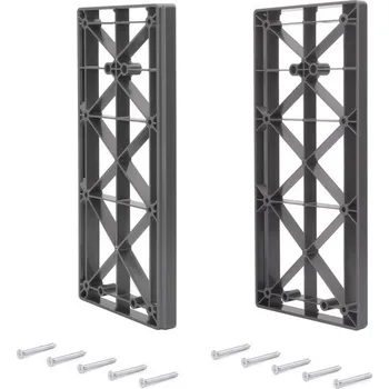 Věšák Emuca Podložka pod věšák SWAY - 2ks / Titanium