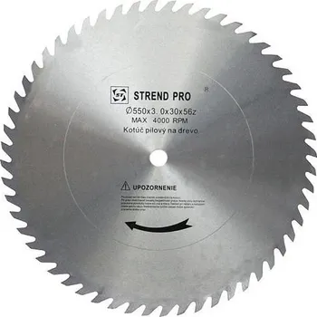 Pilový kotouč Kotouč Strend Pro SuperSaw CW 300x2,0x30 56T, na dřevo, pilový, bez plátků